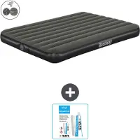 Bestway Materasso gonfiabile - 2 persone - 152 x 203 x 25 cm - Verde - Accessori inclusi