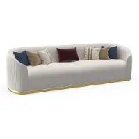 Xl Moebel Gmbh Sofa 3 Sitzer Polster Couch Modern Stil LuxusTextil weiß Sofa