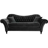 Xl Moebel Gmbh Couchen Polster Sofa Sofas Chesterfield Schwarz Dreisitzer Stoff Wohnzimmer