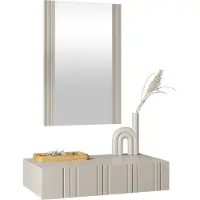 Mirjan 24 Toletta con specchio KERENS - beige