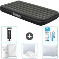 Bestway Materasso gonfiabile - 1 persona - 99 x 188 x 28 cm - Blu - Accessori inclusi