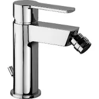 Paffoni West - Miscelatore per bidet a parete con scarico, cromo WS135CR
