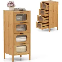 KOMFOTTEU : cassettiera a 3/4 ripiani, credenza con cassetti in vetro temperato, cassettiera con sistema antiribaltamento, credenza per camera da letto, ingresso, corridoio (4 ripiani)