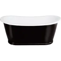 Casa Padrino Vasca da bagno in stile liberty 167,5 x 76,1 x H. 71,1 cm - Vari colori - Vasca da bagno indipendente retrò - Arredo bagno