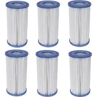Bestway 6x cartuccia filtrante misura 3 per Quick Up Pool cartuccia filtrante 58012