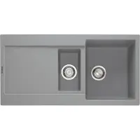 Franke Maris - Lavello Fragranite MRG 651, 970x500 mm, pietra grigia 114.0120.253
