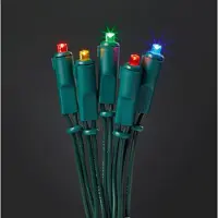 Hellum Ghirlanda luminosa LED colorata, 20 LED, illuminazione decorativa per interni, IP20, per feste, terrazza e balcone