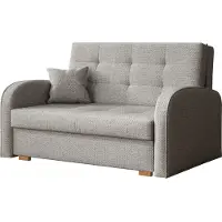 Mirjan 24 Divano letto modello Viva Gold II, con contenitore per biancheria, divano imbottito con funzione letto, prodotto dal marchio (Aragon 80)