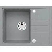 Alveus Intermezzo - Lavello in granito 620x480 mm, cemento 1119691