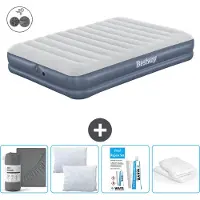 Bestway Materasso gonfiabile - 2 persone - 152 x 203 x 36 cm - Blu - Accessori inclusi