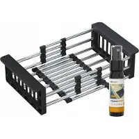 Granitan - Cestello scolapiatti - Cestello per lavello - telescopico - Accessori da cucina