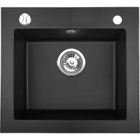 Sonstiges Lavello in granito Lavello da cucina Lavello da incasso Lavello in granito 48,5 x 44 cm