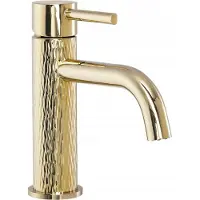 Sonstiges Rubinetto per lavabo Rubinetto per bagno Miscelatore per lavabo Rubinetto per bagno oro; 16,5 cm