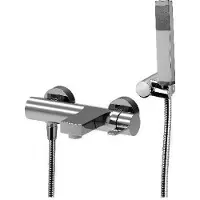 Paffoni Rock - Miscelatore da bagno con accessori, cromo RO023CR