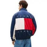 Tommy Hilfiger Heritage Flag Jacket Dark Night Navy Taglia: S | Bomber Outlet | Uomo | Nero