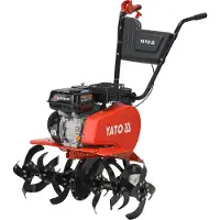 YATO Tagliaerba a batteria, larghezza di taglio 35/85 cm, potenza 4,1 kW / 5,58 CV