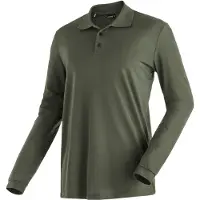 Maier Sports Polo A Maniche Lunghe Ulrich