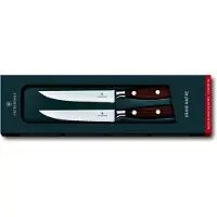 Victorinox Grand Maître Steak Knife Set 7.7240.2W, Maple, Wavy, set di coltelli da 2 pezzi, 12 cm