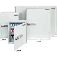 Phoenix KC0601E Armadio per chiavi - 42 ganci, grigio chiaro, serratura elettronica
