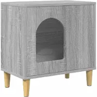 Syfax Casa per Gatti Sonoma grigio 51 x 30 x 52 cm