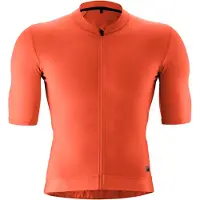 Gonso Road Jersey Maglietta da ciclismo Uomo (L, rosso)