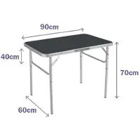 Marbueno Summer Tavolo Pieghevole 10014g 90x60x39 Cm
