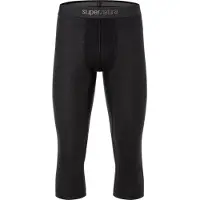 Super.natural Tundra 175 Tight 3/4 Mutande tecniche lunghe Uomo (54 - XL, nero)