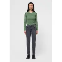 Nudie jeans Mellow Mae Lava Grey Taglia: W32L30 | Jeans straight fit Outlet | Donna | Grigio