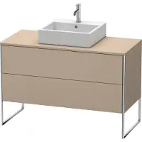 Duravit XSquare Meuble sous-vasque sur console au sol, 2 tiroirs, 1200x778x548mm, XS492207575, XS492207575