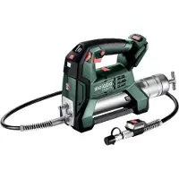 Metabo FP 18 LTX Pompa per grasso a batteria, 18 V, fornita in scatola, lampada a LED, tracolla, senza fili
