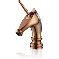LAUFERI UNICORN miscelatore per lavabo freestanding dorato