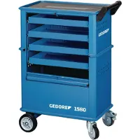 Gedore Carrello portautensili con 4 cassetti 1580