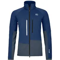 Ortovox Women's Fleece Rib Jacket Giacca in pile Donna (XL, blu)