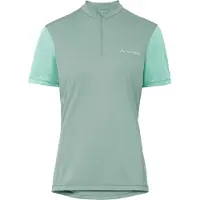 Vaude Bike Women's Matera Half Zip Tricot Maglietta da ciclismo Donna (40, turchese)