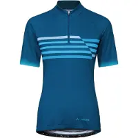 Vaude Women's Posta Half Zip Tricot II Maglietta da ciclismo Donna (38, blu)