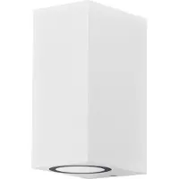 Osram Applique da esterno ENDURA CLASSIC SQUARE, bianca, up/down