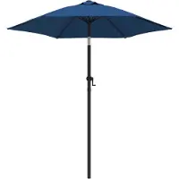 Syfax Ombrellone Blu 200x224 cm in Alluminio