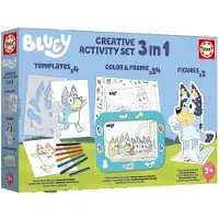 Educa Set Di Attività Creative Bluey Con Cornice 3 In 1