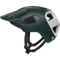 POC - Casco da MTB - Cularis Pargasite Green Matt/Hydrogen White Matt per Uomo - Taglia 59-62 cm - Verde