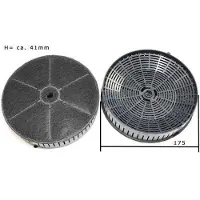 Hotpoint Filtro a carbone Hotpoint-484000008824 / AMC072 (2 pz.)