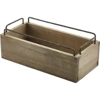Genware Cassa di legno , altezza: 97 mm, lunghezza: 250 mm, larghezza: 120 mm