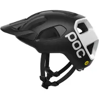 POC Cularis Casco per bici (55-58 cm - M, nero/grigio)