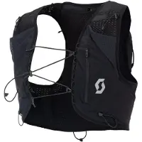 SCOTT - Gilet da trail/running - Tr' 6 Black in Poliestere Riciclato - Taglia M - Nero
