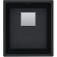 Franke lavello sottopiano Kubus 2 KNG 110-37 Fragranit+ Nero Opaco