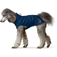 Hunter Milford Cappottini per cani (Rücken 40 cm - Hals 28-58 cm / Bauch 46-60 cm, blu)