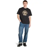Timberland Holiday Front Graphic Ss Tee Black Taglia: XXL | T-shirt stampate Outlet | Uomo | Nero
