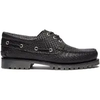 Timberland Authentic Boat Shoe Black Full Grain Brown Taglia: 40 | Scarpe Eleganti Outlet | Uomo | Nero