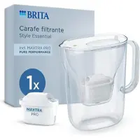 Brita Filter jug Style Essential 2.4 l + 1 soft water filter - Variant: Bílá
