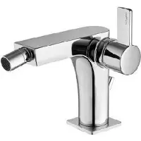 Paffoni Rock - Miscelatore per bidet a parete con scarico, cromo RO135CR