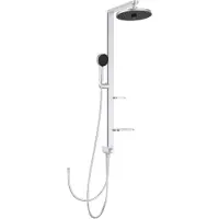 Ideal standard Alu+ Système de douche à combiner avec robinetterie apparente ou coude de raccordement mural, BD585SI, BD585SI